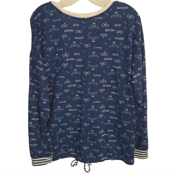 Wizarding World | Women's Harry Potter Sleepwear Pajama Top (Size Large) - Picture 11 of 11